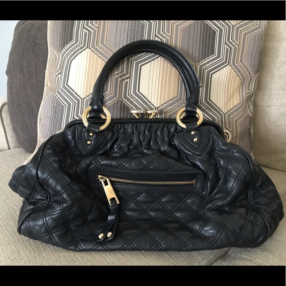 Marc Jacob quilt leather bag